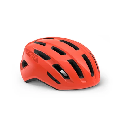 MET Miles Mips kerékpáros sisak [fényes korall, 52-58 cm (S/M)]