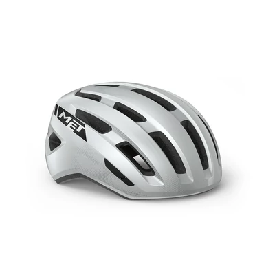 MET Miles Mips kerékpáros sisak [fényes fehér, 52-58 cm (S/M)]