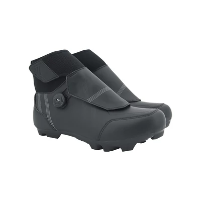 FLR Defender II Pro Dial MTB téli kerékpáros cipő [fekete, 42]