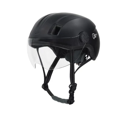 Safety Labs Enroute kerékpáros sisak [fekete, 55-58 cm (M), Csomagolás nélküli]