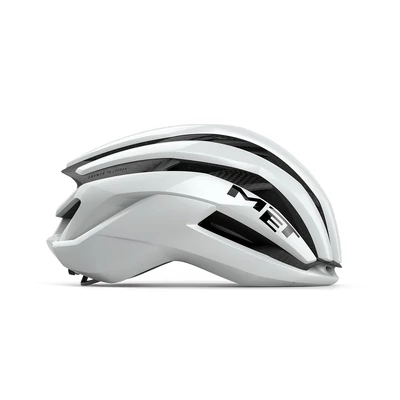 MET New Trenta 3K Carbon kerékpáros sisak [fényes fehér, 52-56 cm (S)]