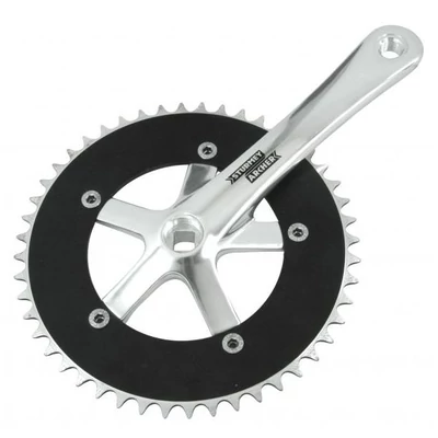 Sturmey Archer FCT26 170mm/46T négyszögtengelyes hajtómű [ezüst-fekete, 46, 170 mm]