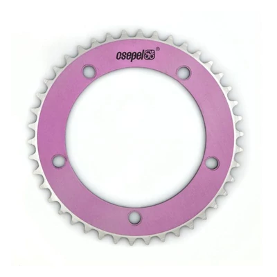 Cs lánctányér 42t 1/8 alu csepel festett röfi pink