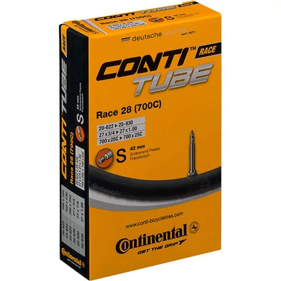 Race28 S42 20/25-622/630 dobozos Continental kerékpár tömlő