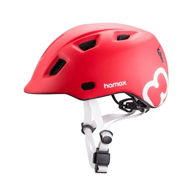 Hamax hamax thundercap 52-56 piros/fehér junior sisak