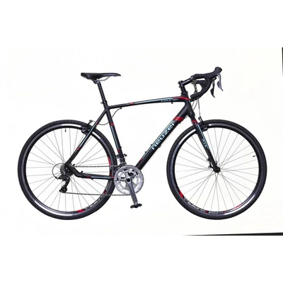 Neuzer courier cx fekete/türkiz- piros matt 59 cm