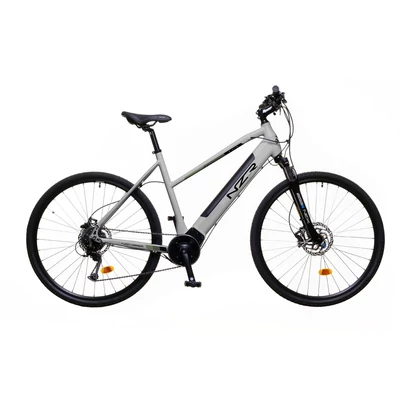 Neuzer novara uni 21 e-cross világos szürke/fekete középmotoros