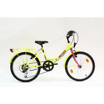 Neuzer cindy 20 city sárga/pink-piros