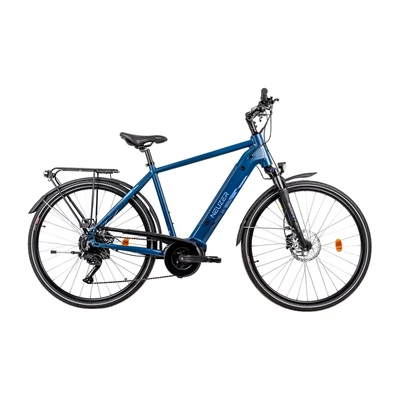 Neuzer biella city féri 21 e-trekking ananda középmotoros 9 sebesség sötétkék