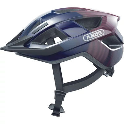 ABUS kerékpáros városi sisak Aduro 3.0, In-Mold, purple waves S (51-55 cm)
