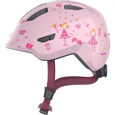 ABUS kerékpáros gyerek sisak Smiley 3.0, In-Mold, rose princess, S (45-50 cm)