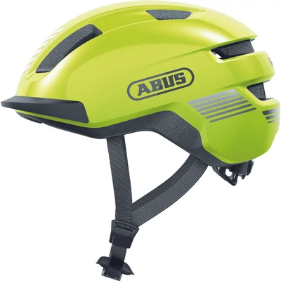 ABUS kerékpáros városi sisak Purl-Y, In-Mold, signal yellow M (54-58 cm)