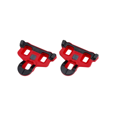 BBB Cycling kerékpáros pedálstopli BPD-06A PowerClip, SPD-SL kompatibilis, 6 fokos, piros