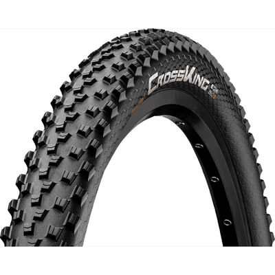 Continental kerékpáros külső gumi 50-507 Cross King 24x2,0 fekete/fekete, Skin