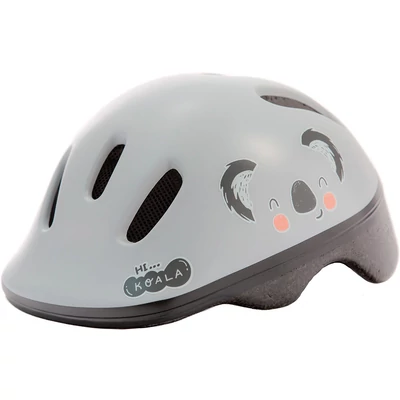 Polisport kerékpáros gyerek sisak Koala szürke/mintás, XXS (44-48 cm)