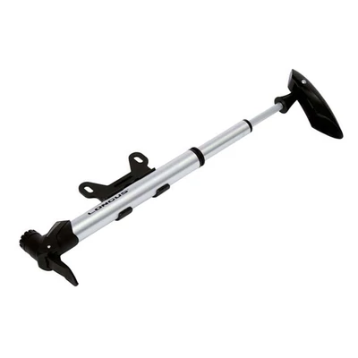 PUMPA LONGUS TELESCOP ALU T-MARKOLATTAL 120PSI FEKETE/EZÜST {5/4}