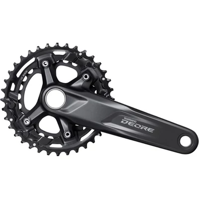 SHIMANO FRONT CHAINWHEEL, FC-M5100-2, DEORE, FOR REAR 11-SPEED, 2-PCS FC, 175MM,