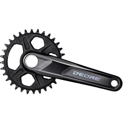HAJTÓMŰ DEORE 170MM-32F INTEGRÁLT FEKETE HG+ 12-ES
