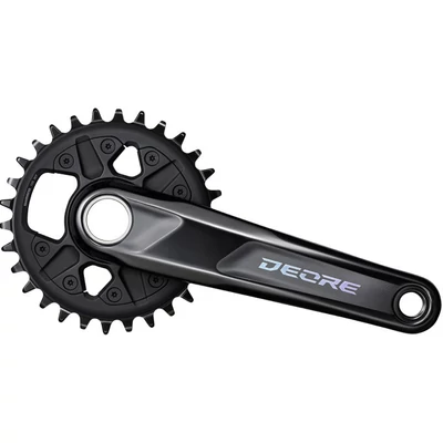 HAJTÓMŰ DEORE 175MM-30F INTEGRÁLT FEKETE HG+ 12-ES