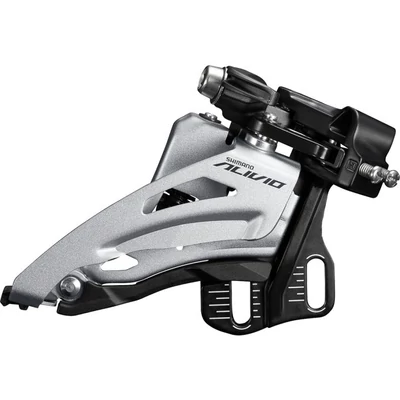 SHIMANO FRONT DERAILLEUR, FD-M3120-E, ALIVIO, FOR 2X9, SIDE SWING, FRONT-PULL, E