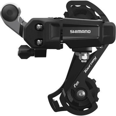 SHIMANO REAR DERAILLEUR, RD-TY200, TOURNEY, SS 6/7-SPEED, W/RIVETED ADAPTER(ROAD