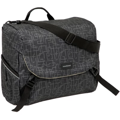 KERÉKPÁROS TÁSKA NEWLOOXS MONDI JOY IVY FEKETE 18,5L 36X32X16CM