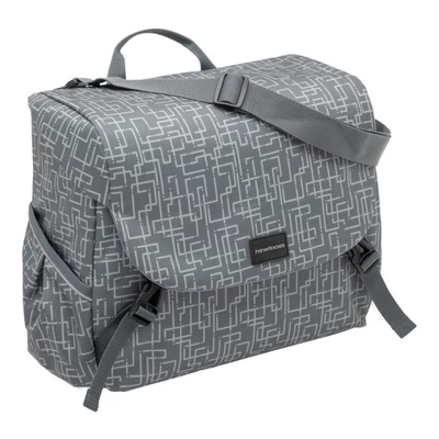 KERÉKPÁROS TÁSKA NEWLOOXS MONDI JOY IVY SZÜRKE 18,5L 36X32X16CM