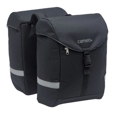 KERÉKPÁROS TÁSKA NEWLOOXS SPORTS BAG DUPLA FEKETE 28L 29X36X15CM(2X)