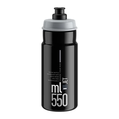 KULACS ELITE JET FEKETE/SZÜRKE LOGÓ 550ML 78G{5/4}