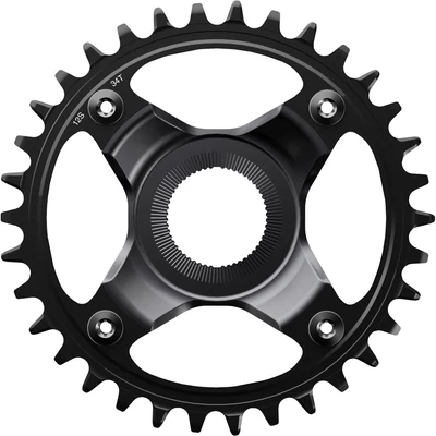 LÁNCKERÉK SM-CRE80-12-SB 34F W/O CG FOR CHAIN LINE 56.5MM FEKETE IND