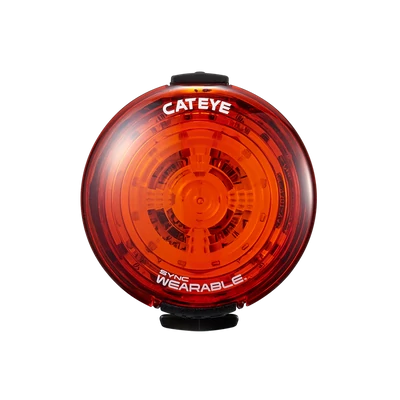 LÁMPA CATEYE SYNC WEARABLE SL-NW100 RUHÁRA TEHETŐ PIROS USB TÖLT{2/4-10/10}