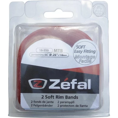BELSŐVÉDŐ ZEFAL SOFT PVC MTB 18MM/26" HP MAGASNYOMÁSÚ PIROS 2DB{6/4}