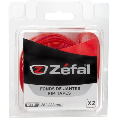 BELSŐVÉDŐ ZEFAL SOFT PVC MTB 22MM/26" HP MAGASNYOMÁSÚ PIROS 2DB{6/4}