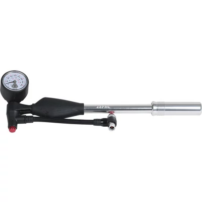 PUMPA ZEFAL Z SHOCK TELESZKÓPHOZ ALU NYOMÁSMÉRŐS 25BAR EZÜST/FEKETE 235G{2/4}